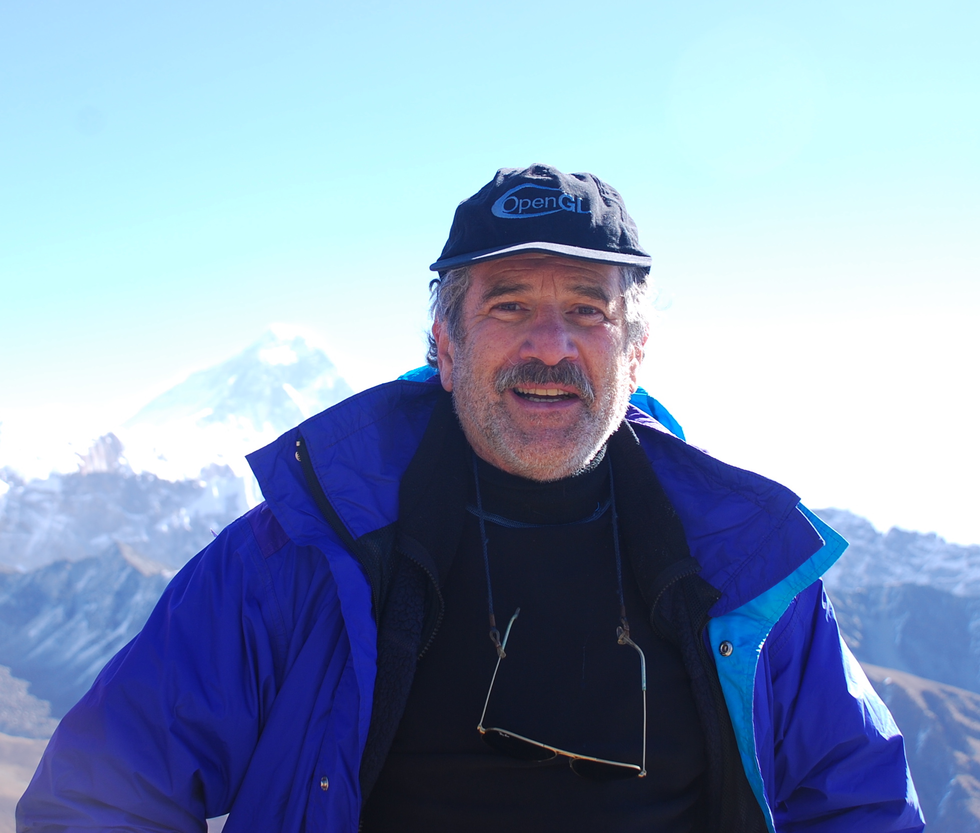 photo of Ed Angel on Mt. Everest